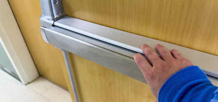 Installing a Push Bar on a Door Sudbury